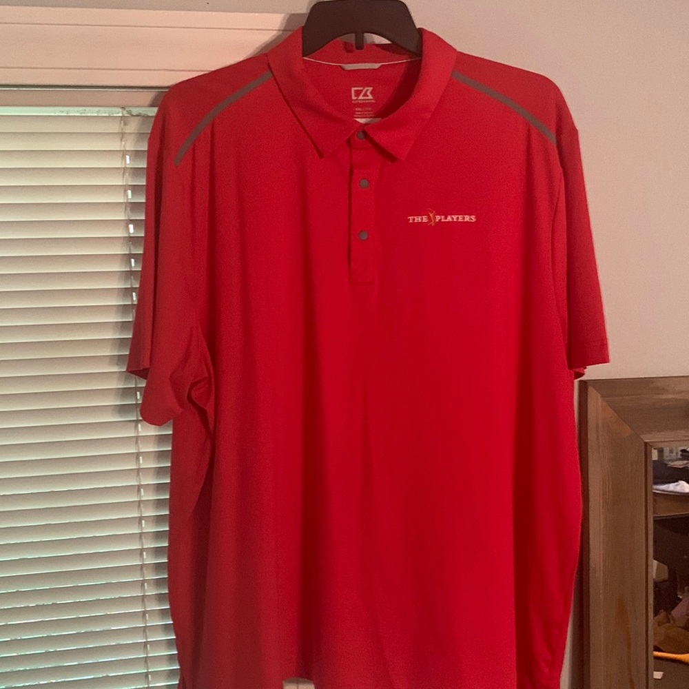 Cutter & Buck pink golf shirt
